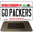 Go Packers Wisconsin Novelty Metal Magnet M-12208