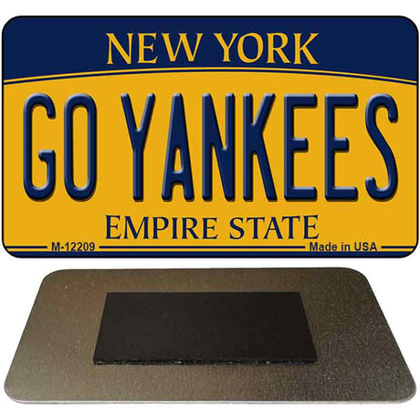 Go Yankees New York Novelty Metal Magnet M-12209