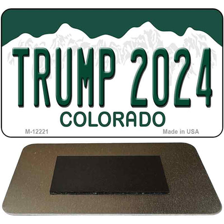 Trump 2024 Colorado Novelty Metal Magnet M-12221