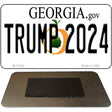 Trump 2024 Georgia Novelty Metal Magnet M-12225