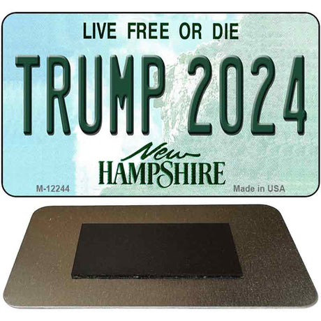 Trump 2024 New Hampshire Novelty Metal Magnet M-12244