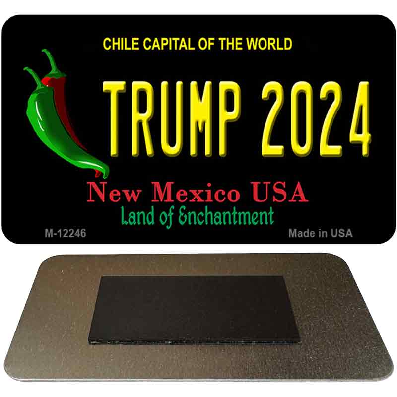 Trump 2024 New Mexico Novelty Metal Magnet M-12246