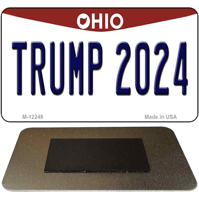 Trump 2024 Ohio Novelty Metal Magnet M-12248