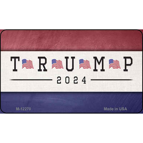 Trump 2024 Novelty Metal Magnet M-12270