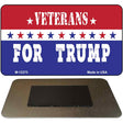 Veterans For Trump Novelty Metal Magnet M-12275