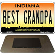 Best Grandpa Indiana Novelty Metal Magnet M-12279