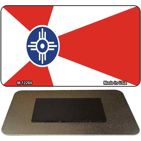 Wichita Flag Novelty Metal Magnet