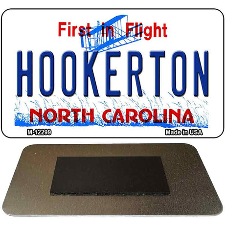 North Carolina Hookerton Novelty Metal Magnet M-12299