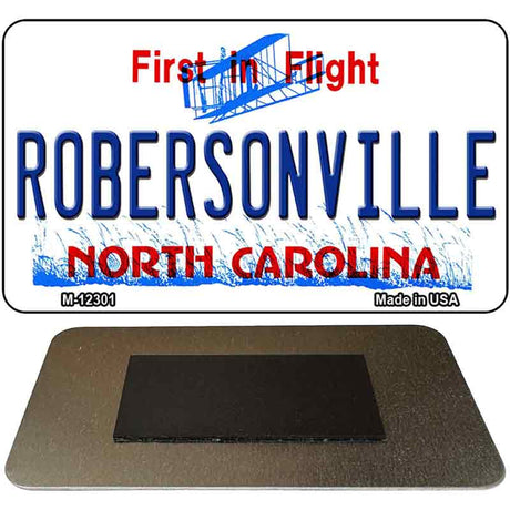 North Carolina Robersonville Novelty Metal Magnet M-12301