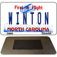 North Carolina Winton Novelty Metal Magnet M-12304