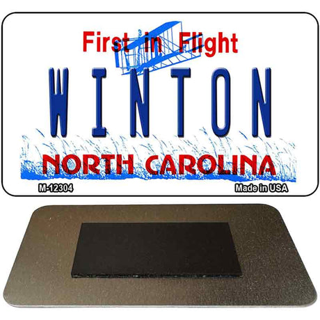 North Carolina Winton Novelty Metal Magnet M-12304