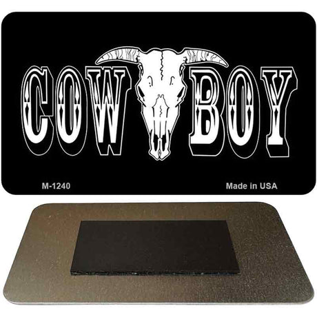 Cowboy Novelty Metal Magnet M-1240