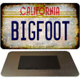 Bigfoot California Novelty Metal Magnet M-12486