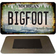 Bigfoot Michigan Novelty Metal Magnet M-12497