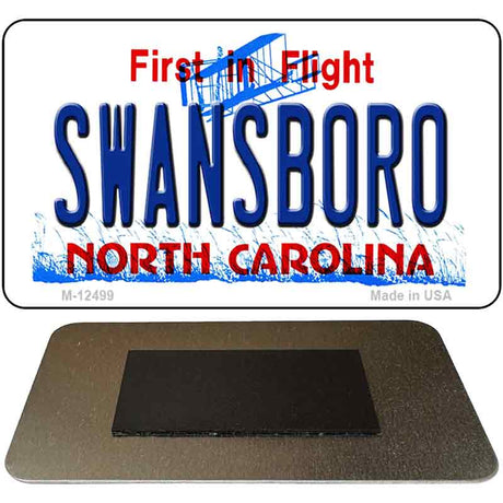 Swansboro North Carolina Novelty Metal Magnet M-12499