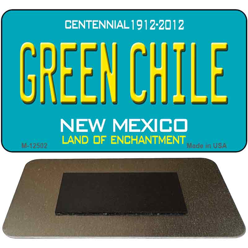 Green Chile New Mexico Green Novelty Metal Magnet M-12502