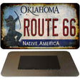 Route 66 Oklahoma Novelty Metal Magnet M-12509