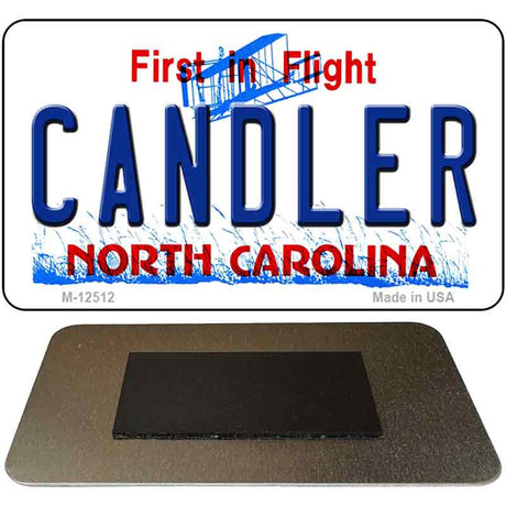 Candler North Carolina Novelty Metal Magnet M-12512