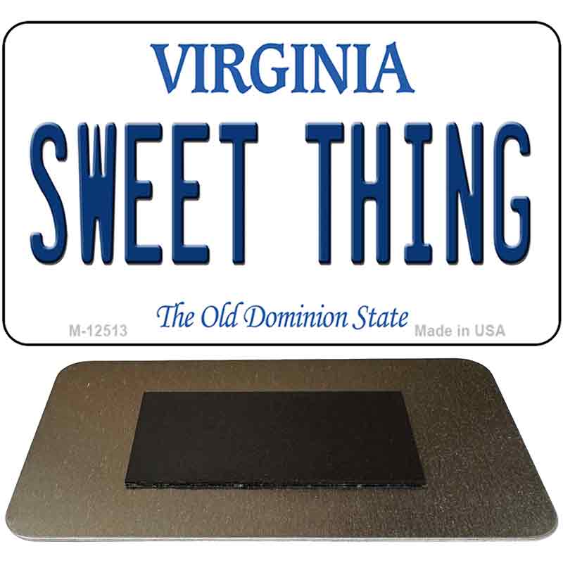 Sweet Thing Virginia Novelty Metal Magnet M-12513