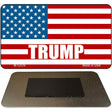 Trump American Flag Novelty Metal Magnet M-12519