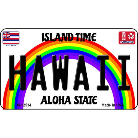 Hawaii  Novelty Metal Magnet M-12534