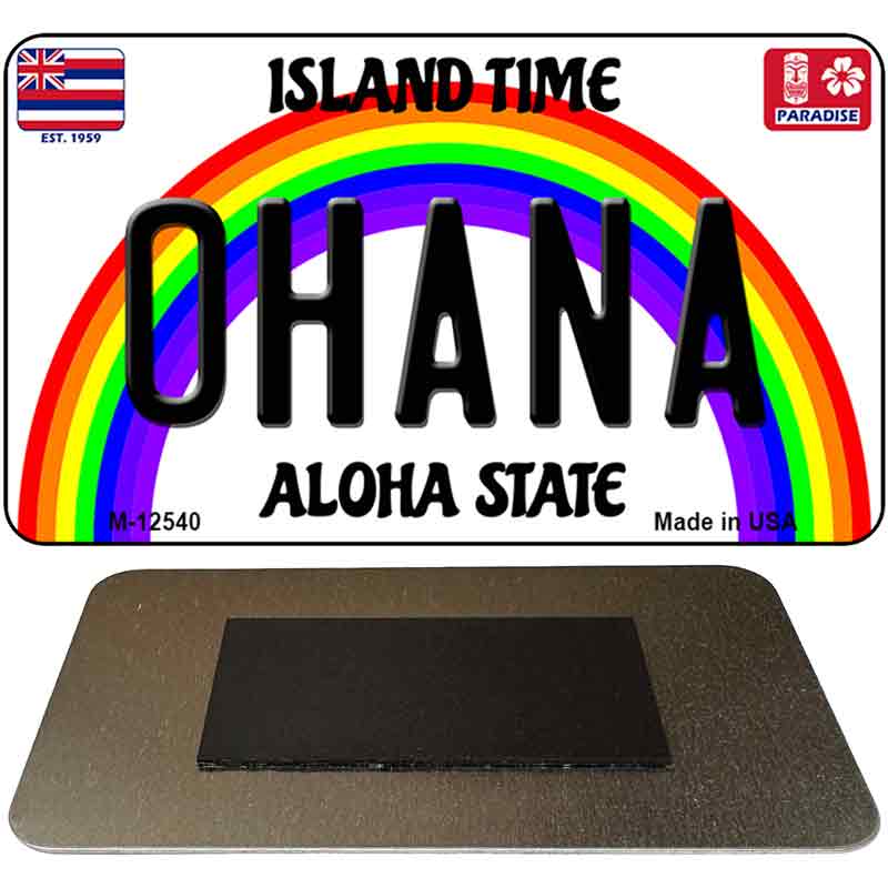 Ohana Novelty Metal Magnet M-12540