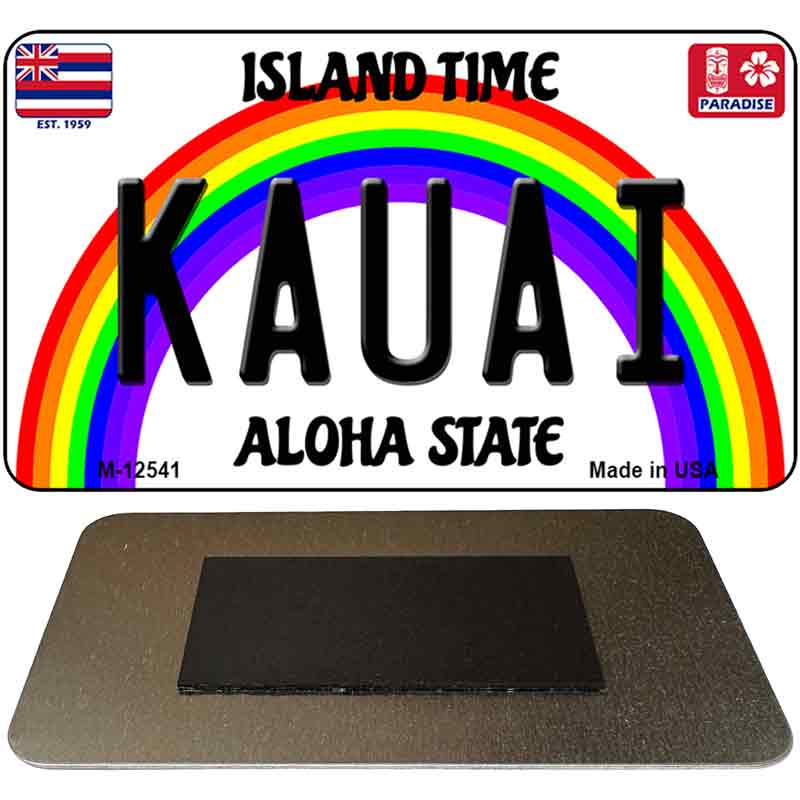 Kauai Novelty Metal Magnet M-12541