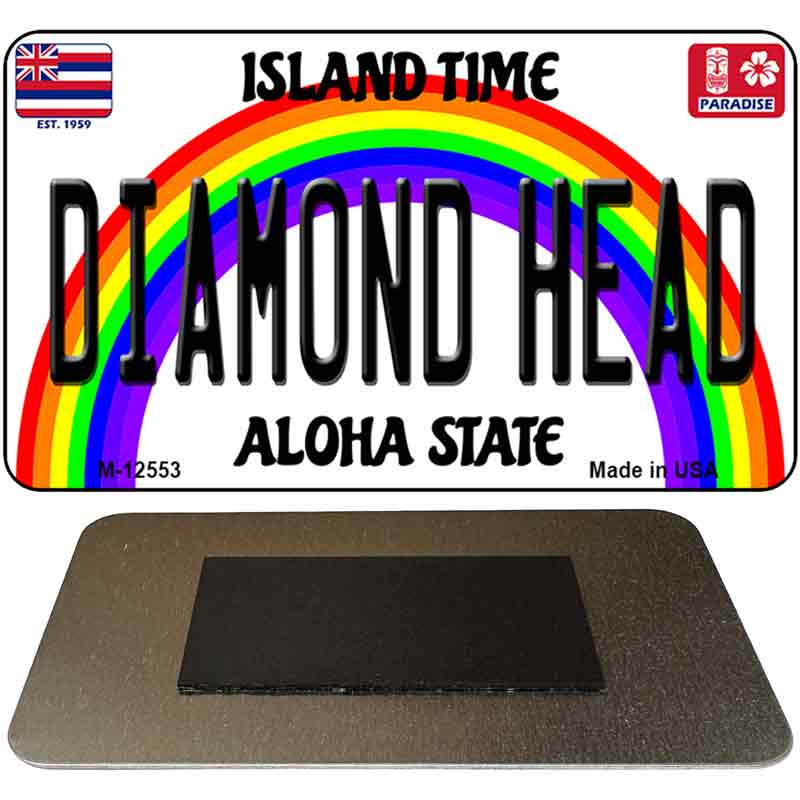 Diamond Head Novelty Metal Magnet M-12553