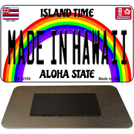 Made In Hawaii Novelty Metal Magnet M-12559