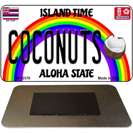 Coconuts Novelty Metal Magnet M-12576