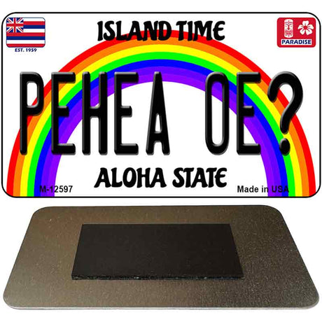 Pehea Oe Novelty Metal Magnet M-12597