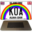 Koa Novelty Metal Magnet M-12599