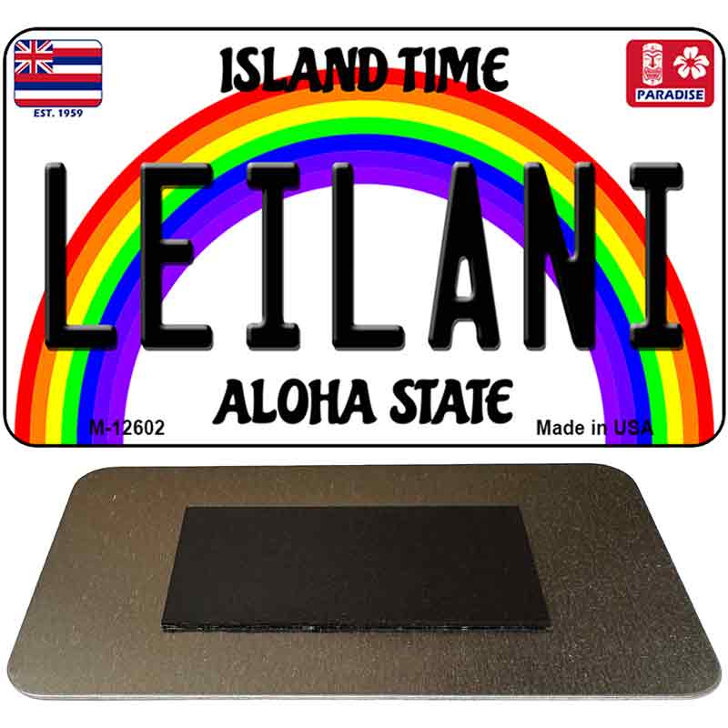 Leilani Novelty Metal Magnet M-12602