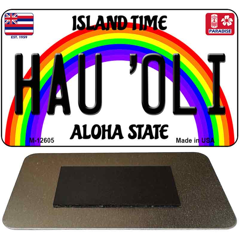 Hau Oli Novelty Metal Magnet M-12605