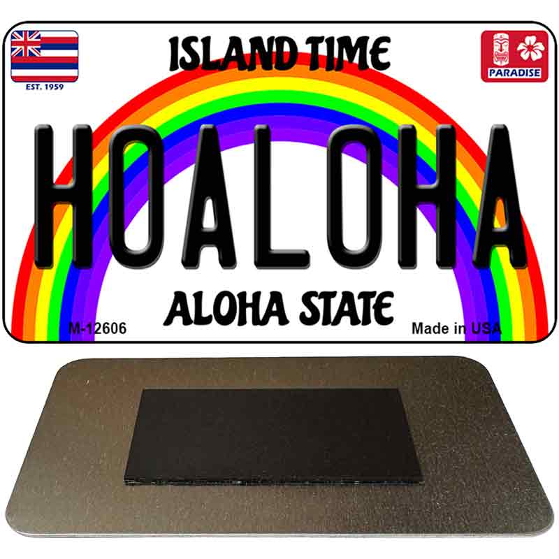 Hoaloha Novelty Metal Magnet M-12606