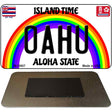 Oahu Novelty Metal Magnet M-12607