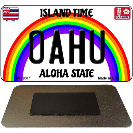 Oahu Novelty Metal Magnet M-12607