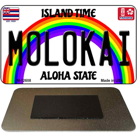 Molokai Novelty Metal Magnet M-12608