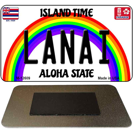 Lanai Novelty Metal Magnet M-12609