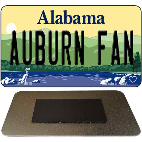 Auburn Fan Novelty Metal Magnet M-12618