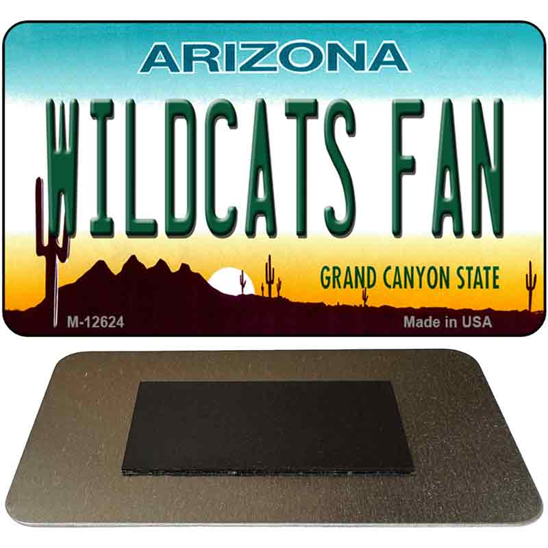 Wildcats Fan Novelty Metal Magnet M-12624