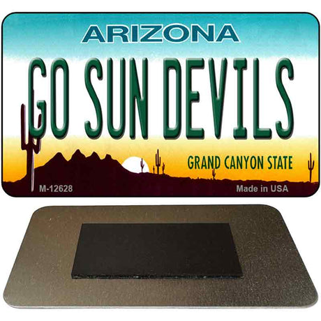 Go Sun Devils Novelty Metal Magnet M-12628