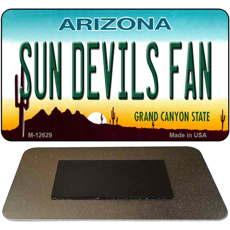 Sun Devils Fan Novelty Metal Magnet M-12629