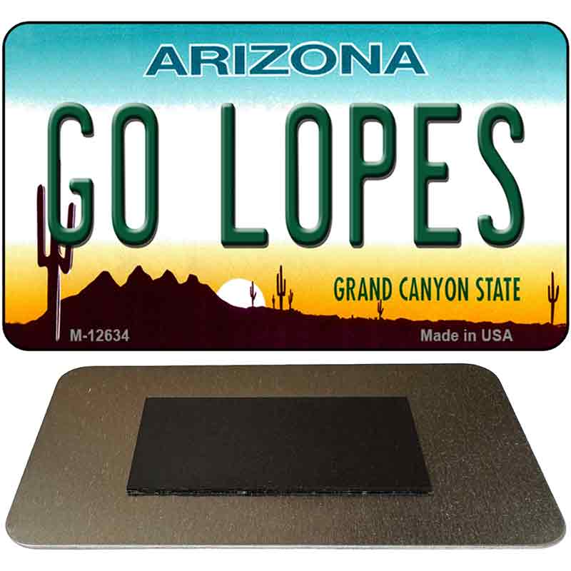 Go Lopes Novelty Metal Magnet M-12634