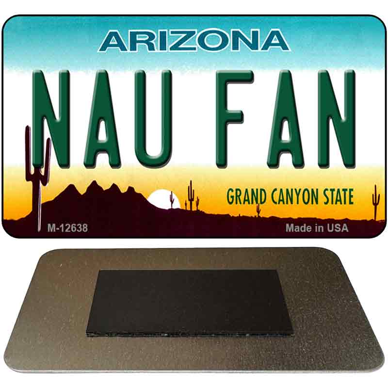 Northern Arizona Univ Fan Novelty Metal Magnet M-12638