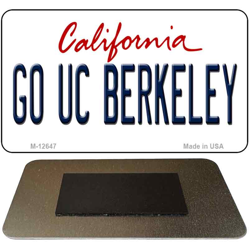 Go UC Berkeley Novelty Metal Magnet M-12647