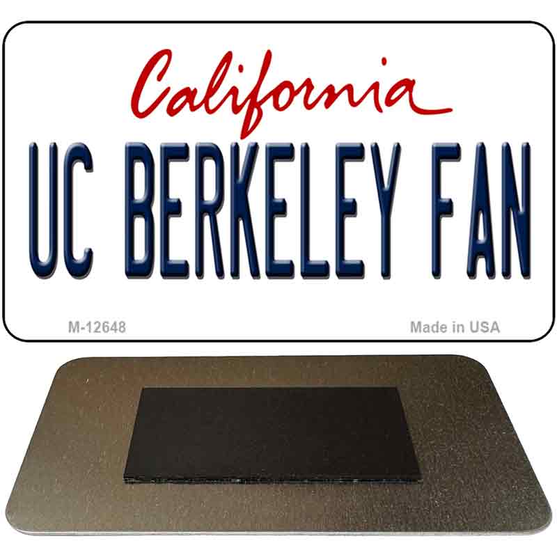 UC Berkeley Fan Novelty Metal Magnet M-12648