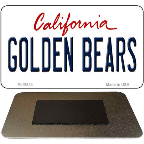 Golden Bears Novelty Metal Magnet M-12649