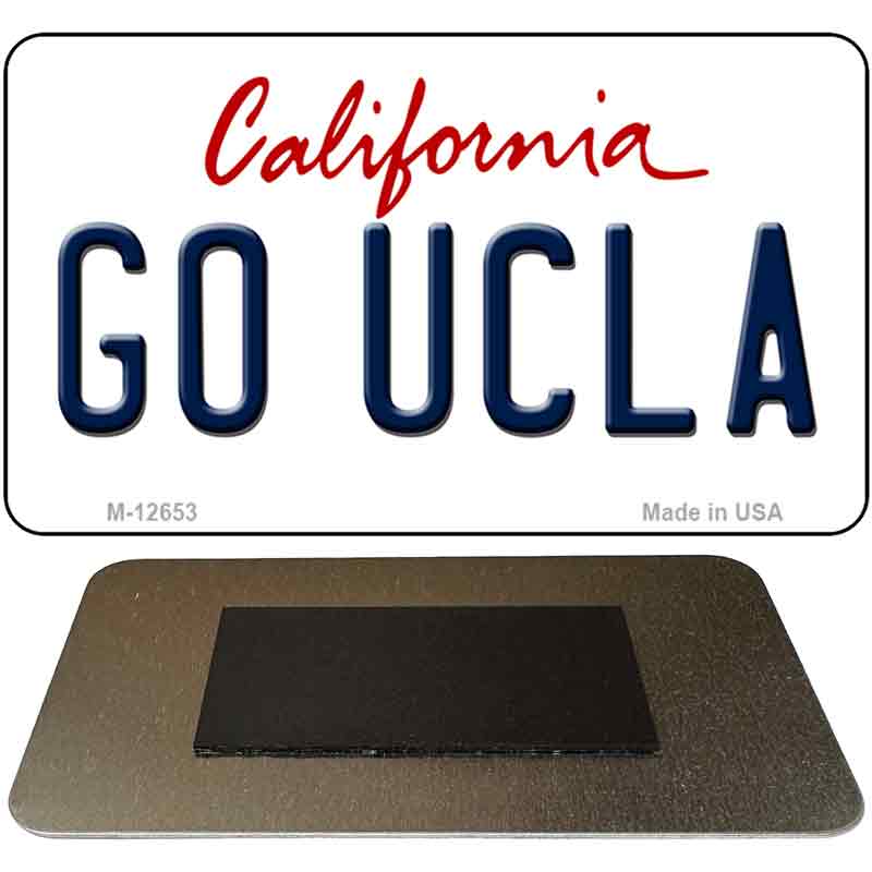 Go UCLA Novelty Metal Magnet M-12653