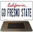 Go Fresno State Novelty Metal Magnet M-12659